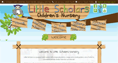 Desktop Screenshot of littlescholars.co.uk